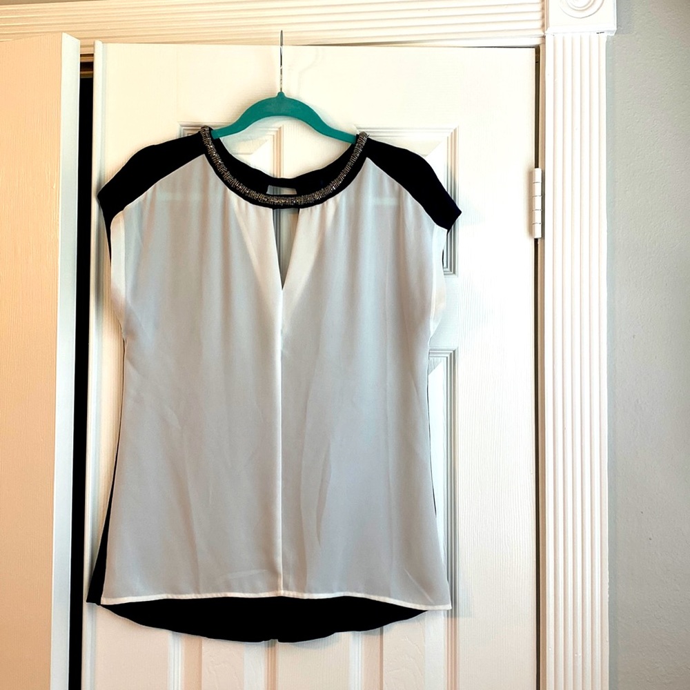 Ro & De Beaded Blouse